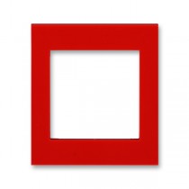 ND3901H-B350 65  Díl výměnný – kryt pro rámeček vícenásobný, střední, červená